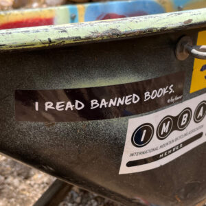 Banned Books Sticker | Hey Ferret