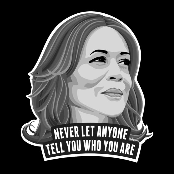 Kamala "Who You Are" Sticker