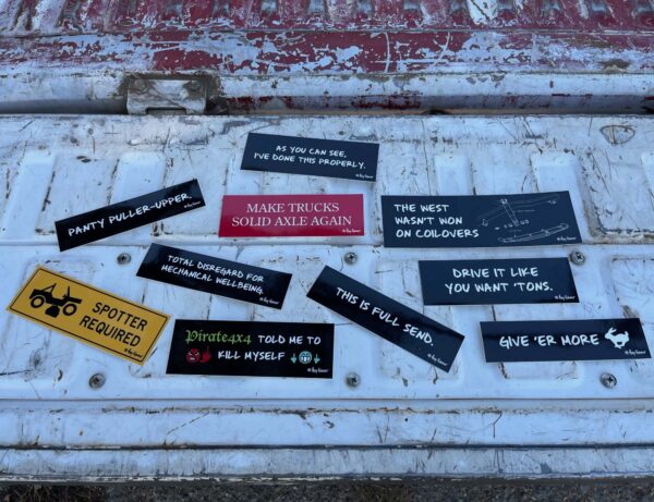 truck sticker pack