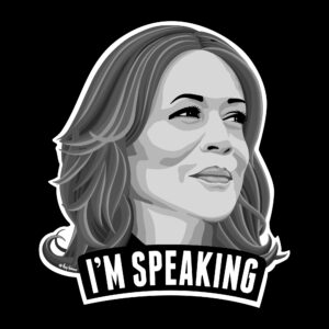 Kamala "I'm Speaking" sticker